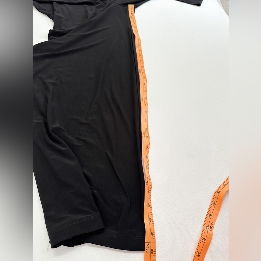 Lace Halter Jumpsuit - Black Straight Leg Lightweight- “Kismet” Size Medium - Picture 7 of 9